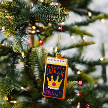 Matchbook Ornament - Charlotte - Furbish Studio