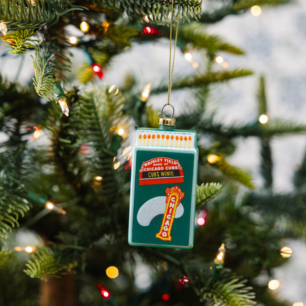 Matchbook Ornament - Chicago - Furbish Studio
