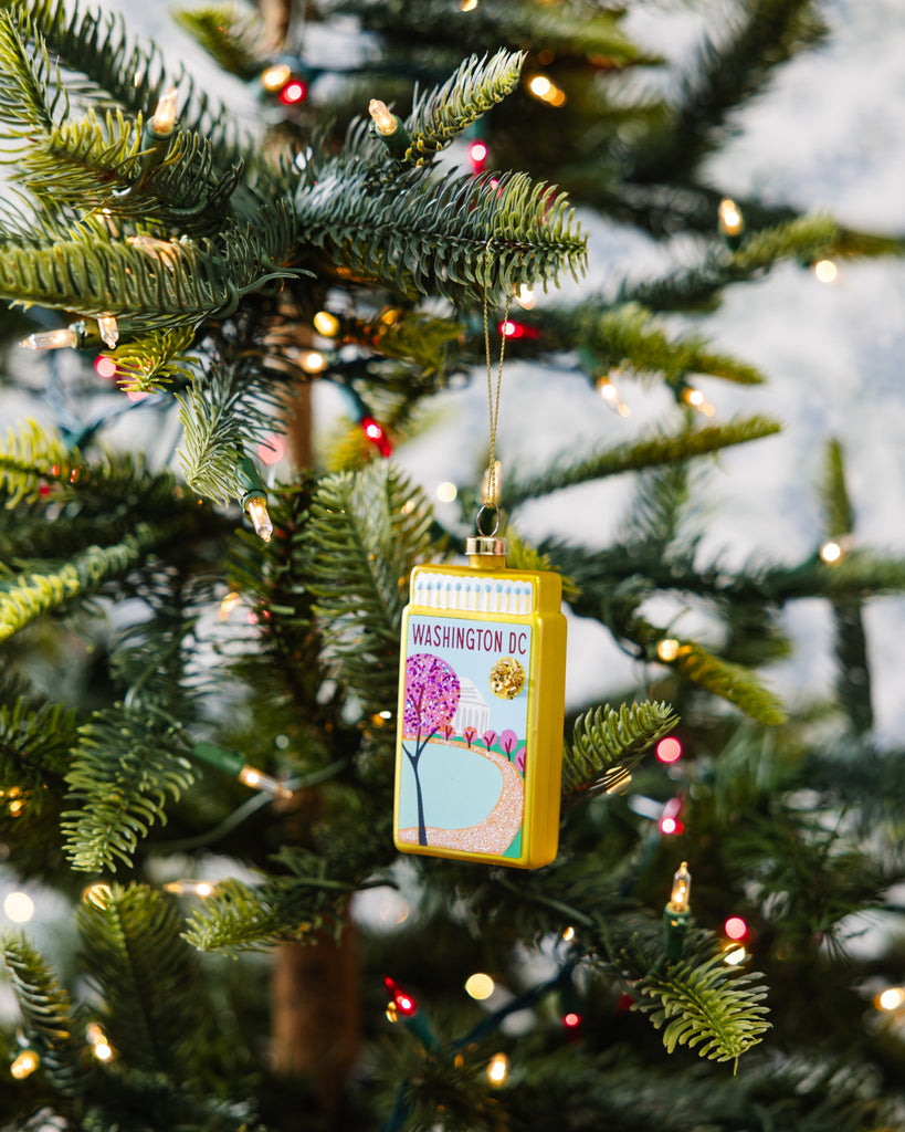 Matchbook Ornament - Washington D.C. - Furbish Studio