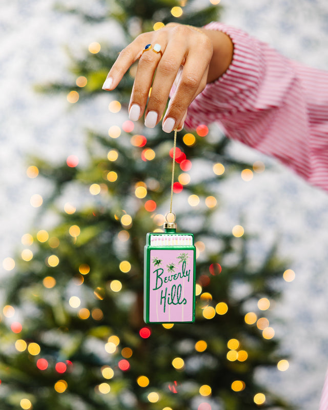 Matchbook Ornament - Beverly Hills - Furbish Studio