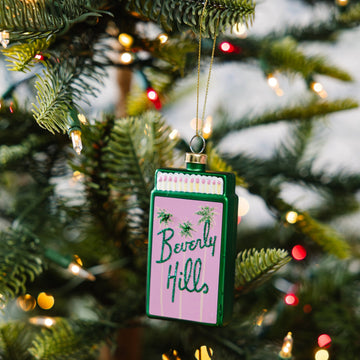 Matchbook Ornament - Beverly Hills - Furbish Studio