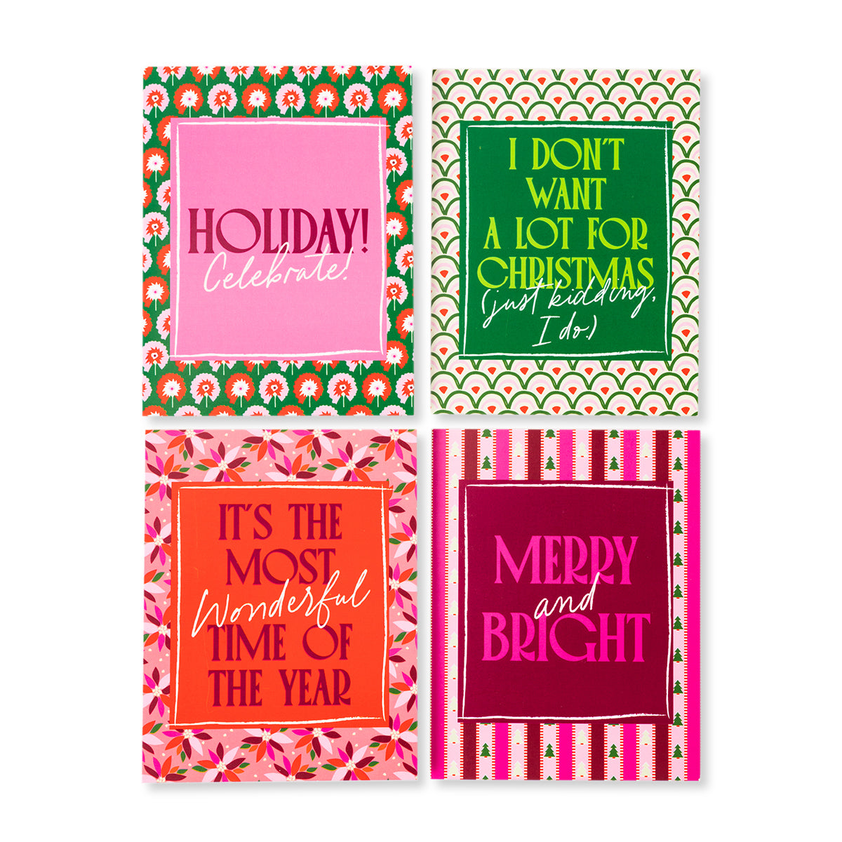 Boxed Greeting Card S 8 Holiday Classic