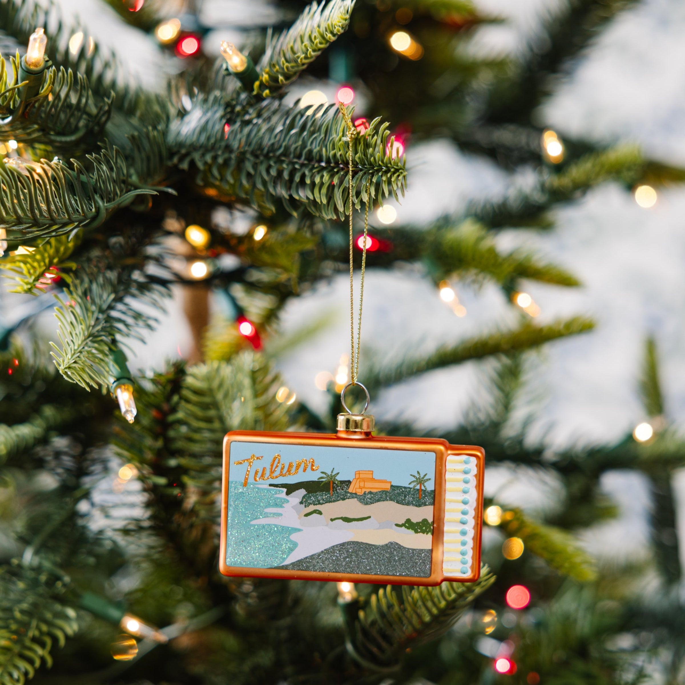 Matchbook Ornament Tulum