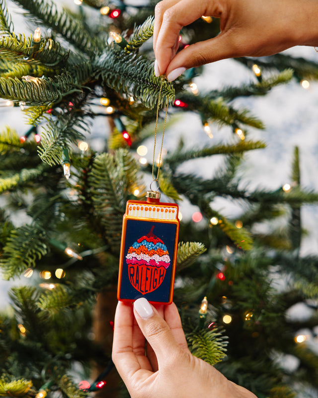 Matchbook Ornament - Raleigh - Furbish Studio