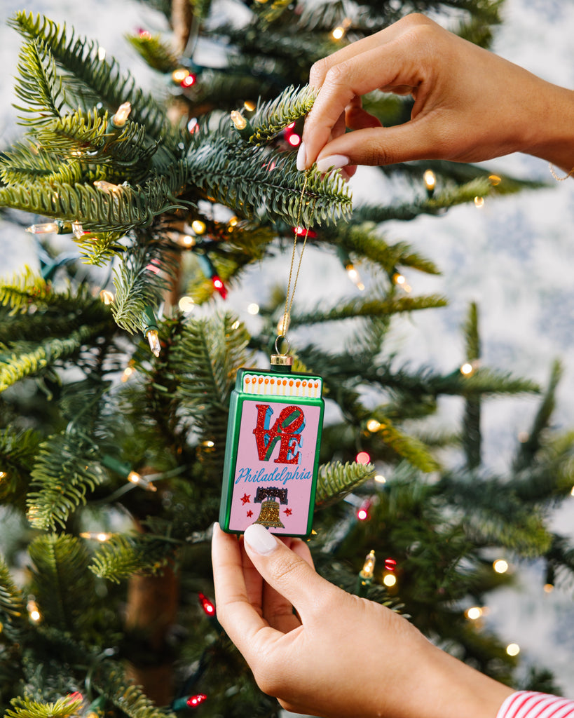 Matchbook Ornament - Philadelphia - Furbish Studio