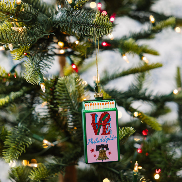 Matchbook Ornament - Philadelphia - Furbish Studio