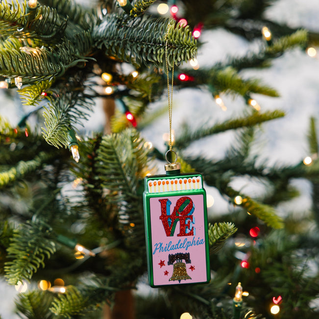 Matchbook Ornament - Philadelphia - Furbish Studio