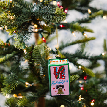 Matchbook Ornament - Philadelphia - Furbish Studio