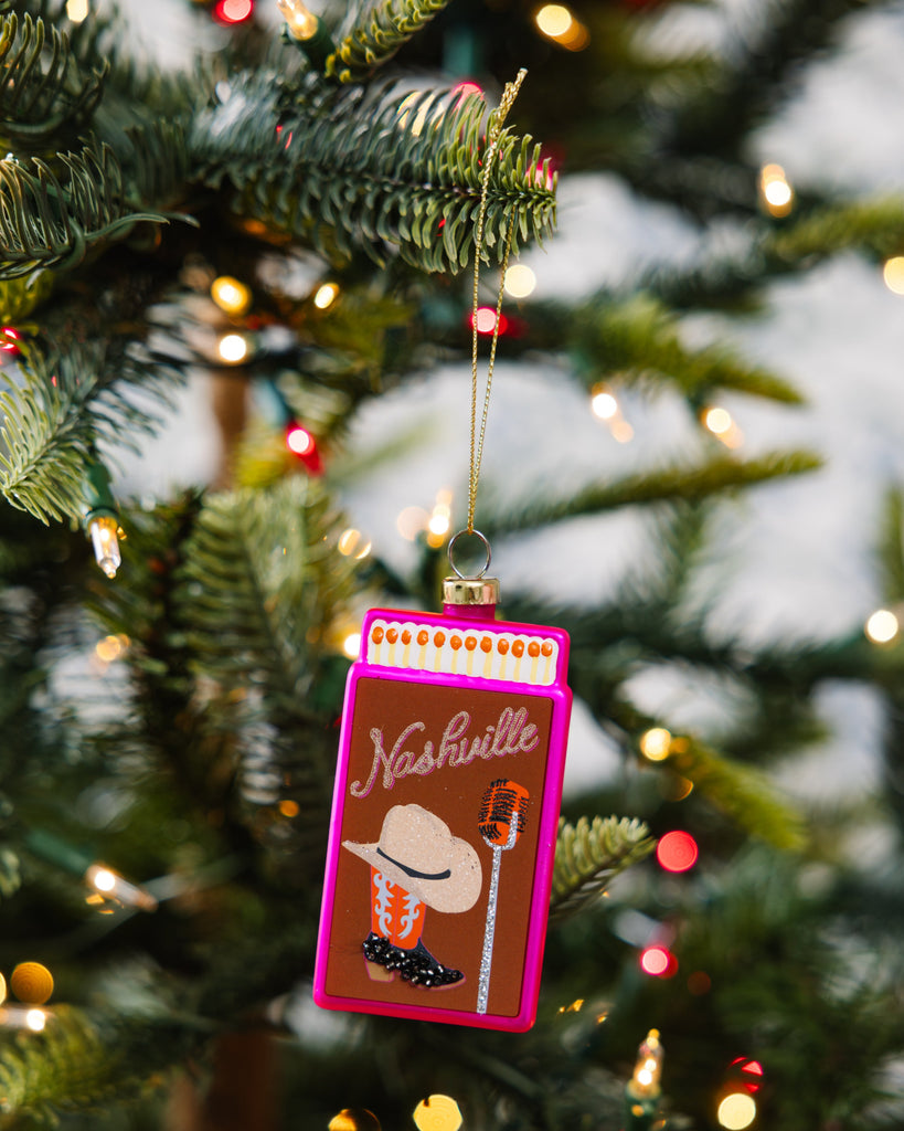 Matchbook Ornament - Nashville - Furbish Studio