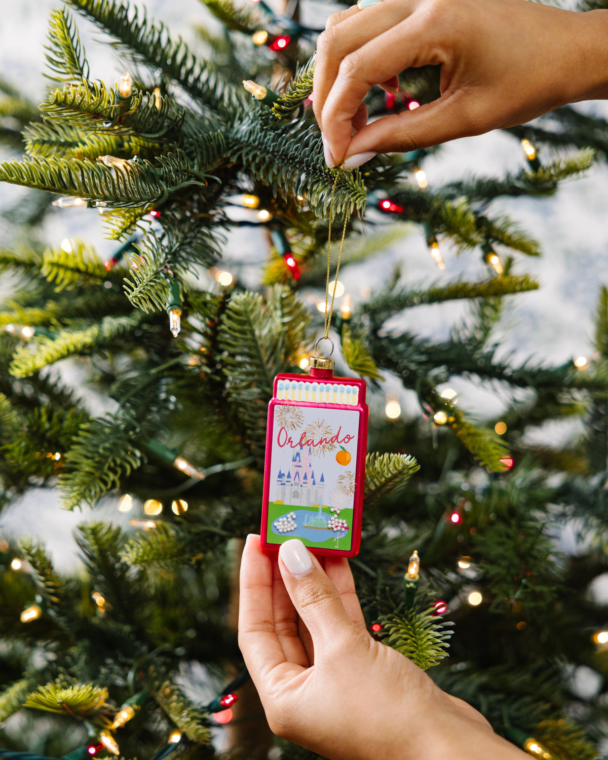 Matchbook Ornament - Orlando - Furbish Studio