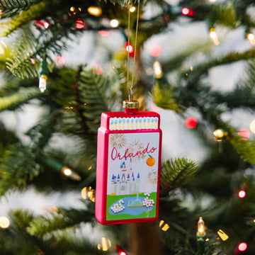 Matchbook Ornament - Orlando - Furbish Studio