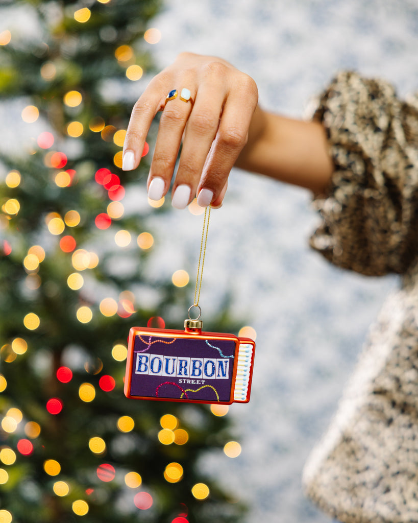 Matchbook Ornament - Bourbon Street - Furbish Studio