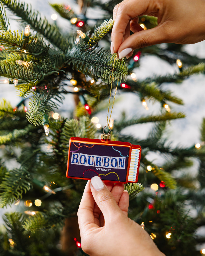 Matchbook Ornament - Bourbon Street - Furbish Studio
