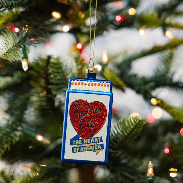 Matchbook Ornament - Kansas City - Furbish Studio