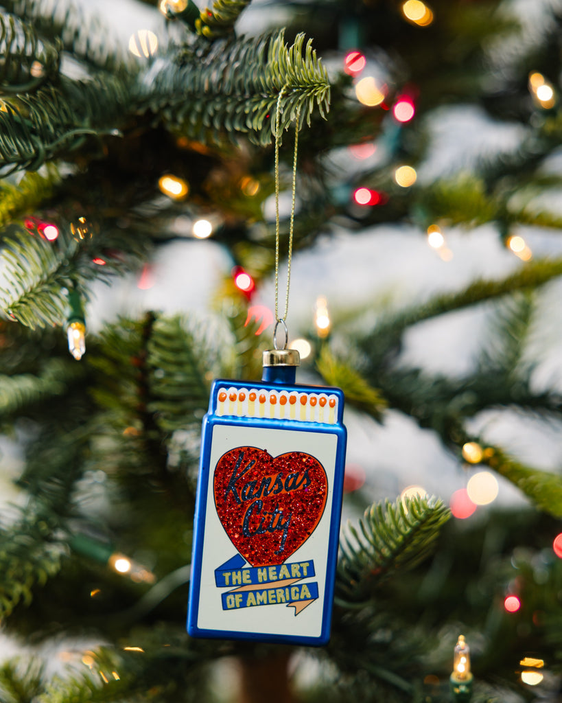 Matchbook Ornament - Kansas City - Furbish Studio