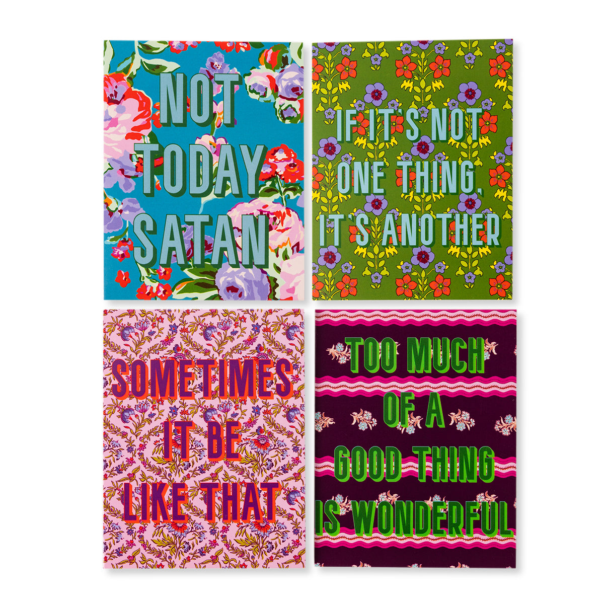 Boxed Greeting Card S 8 Bold Floral
