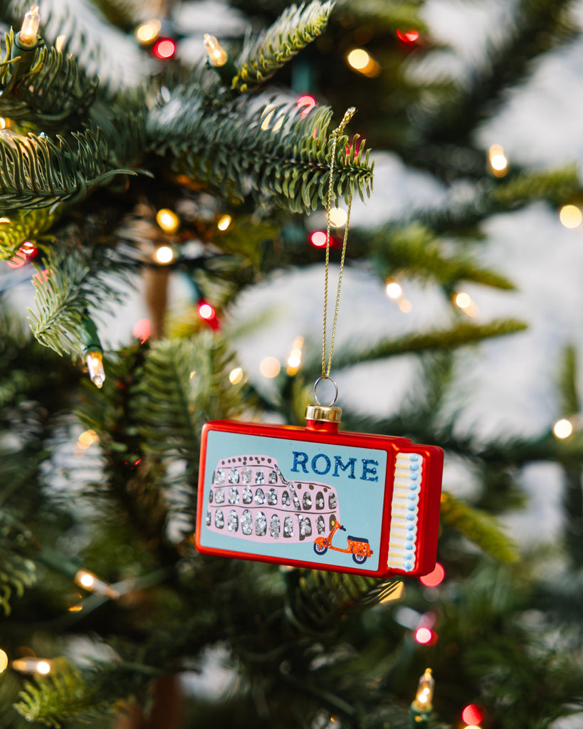 Matchbook Ornament - Rome - Furbish Studio