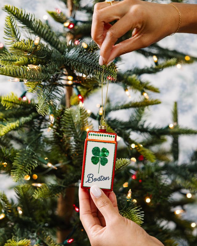Matchbook Ornament - Boston - Furbish Studio
