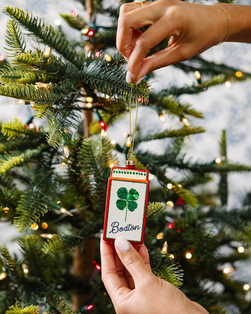 Matchbook Ornament - Boston - Furbish Studio