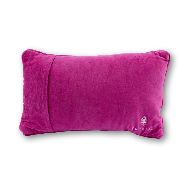 No Notes Needlepoint Pillow - Furbish Studio