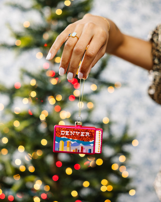 Matchbook Ornament - Denver - Furbish Studio