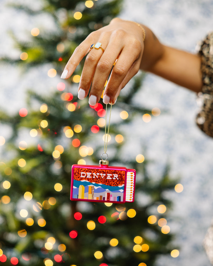 Matchbook Ornament - Denver - Furbish Studio