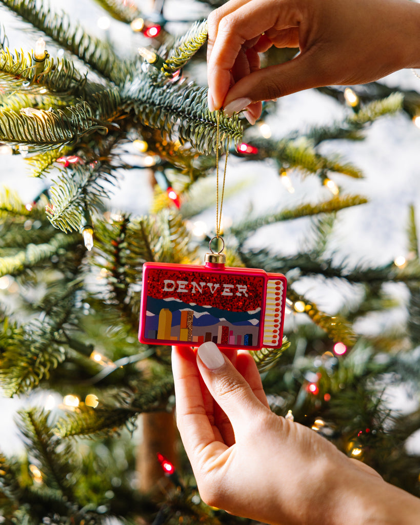 Matchbook Ornament - Denver - Furbish Studio