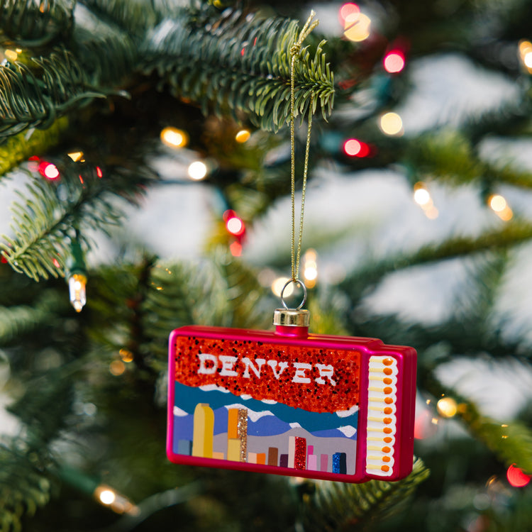 Matchbook Ornament - Denver - Furbish Studio