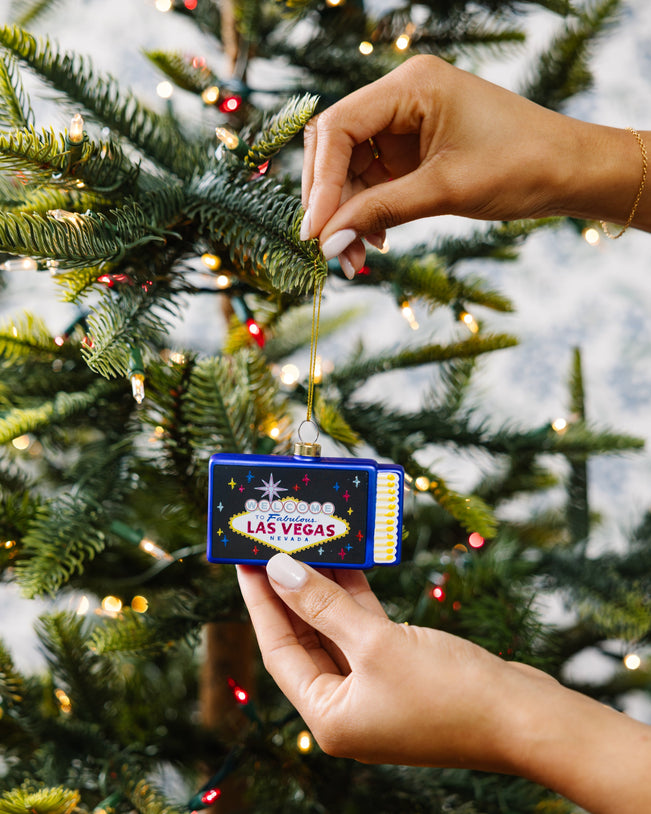 Matchbook Ornament - Las Vegas - Furbish Studio