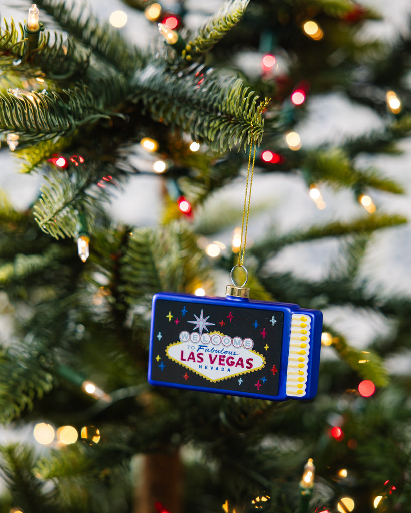 Matchbook Ornament - Las Vegas - Furbish Studio