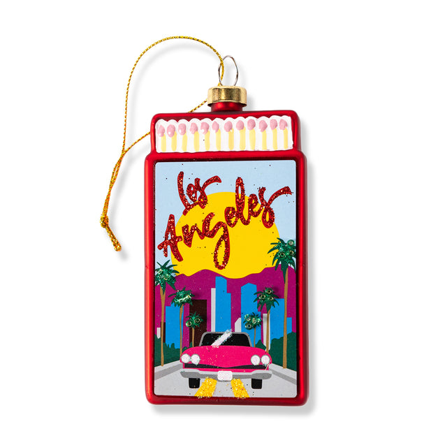 Matchbook Ornament - Los Angeles - Furbish Studio