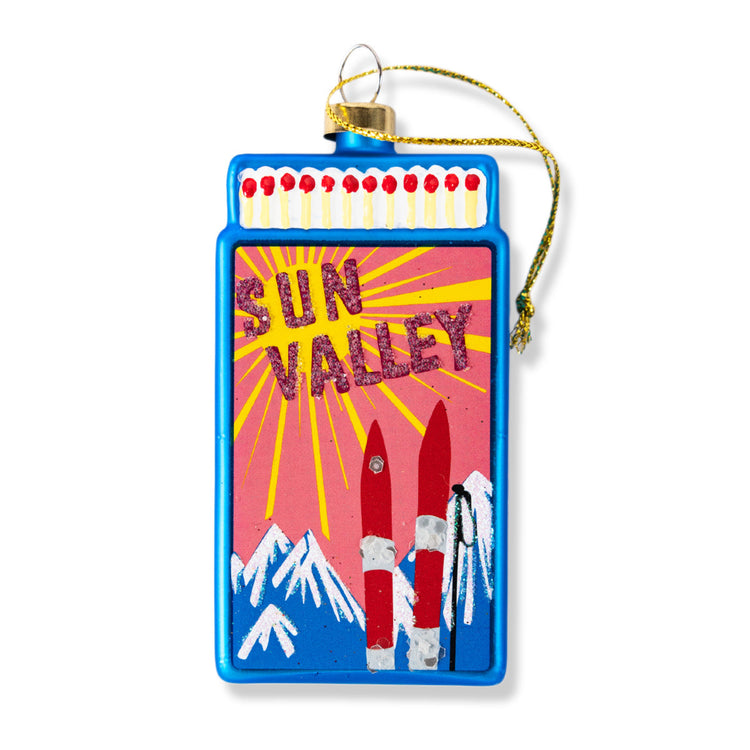 Matchbook Ornament - Sun Valley - Furbish Studio