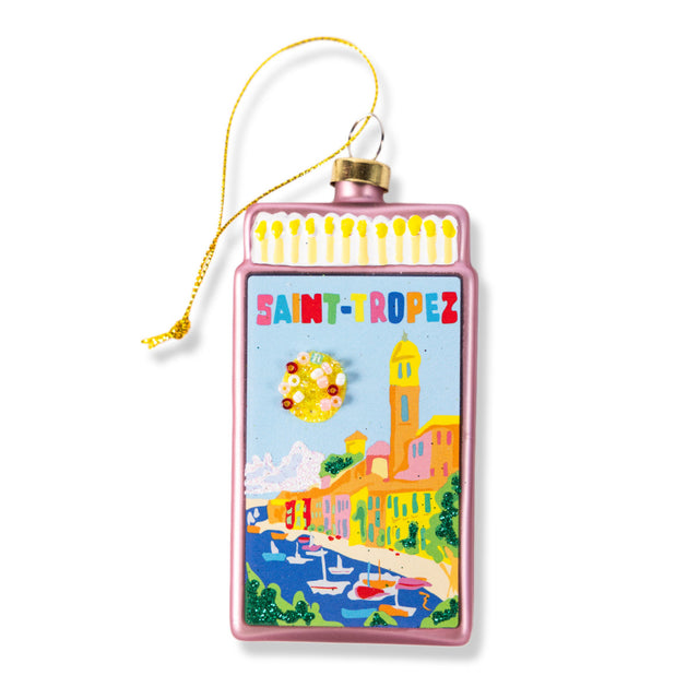 Matchbook Ornament - St. Tropez - Furbish Studio