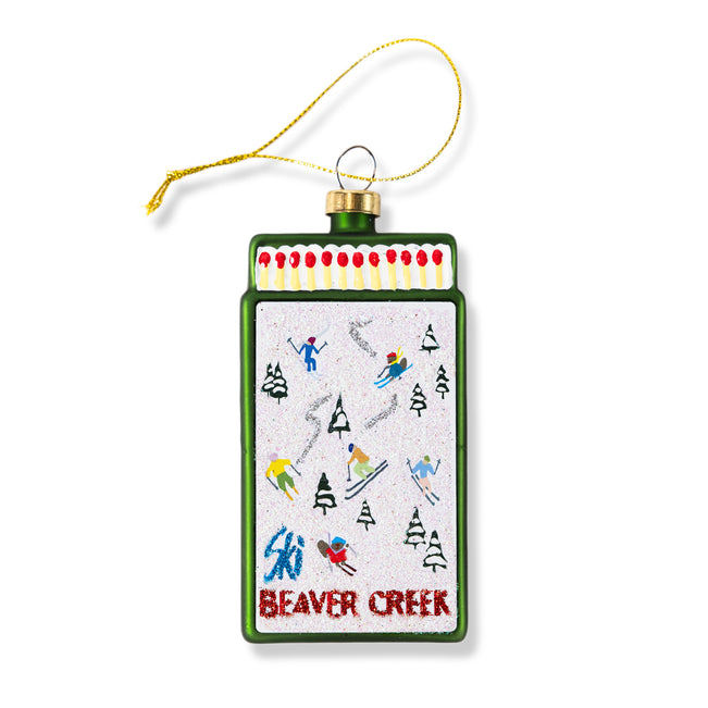 Matchbook Ornament - Beaver Creek - Furbish Studio