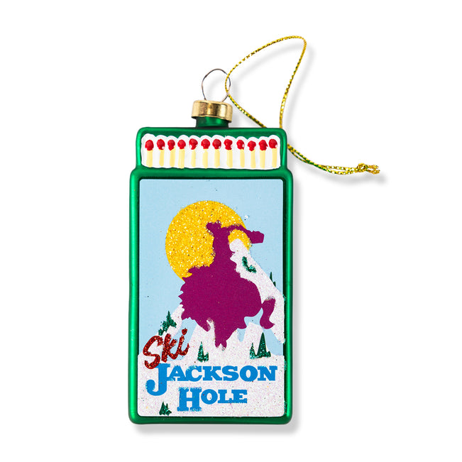 Matchbook Ornament - Jackson Hole - Furbish Studio