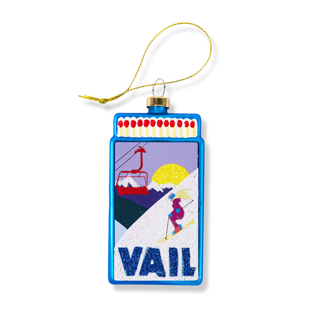Matchbook Ornament - Vail - Furbish Studio