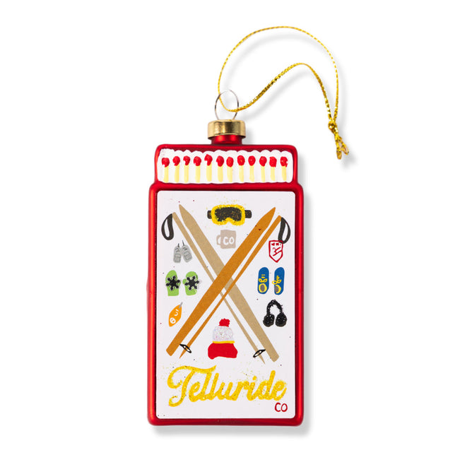 Matchbook Ornament - Telluride - Furbish Studio