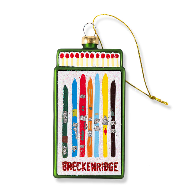 Matchbook Ornament - Breckenridge - Furbish Studio