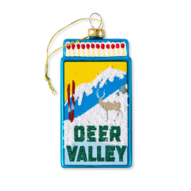 Matchbook Ornament - Deer Valley - Furbish Studio