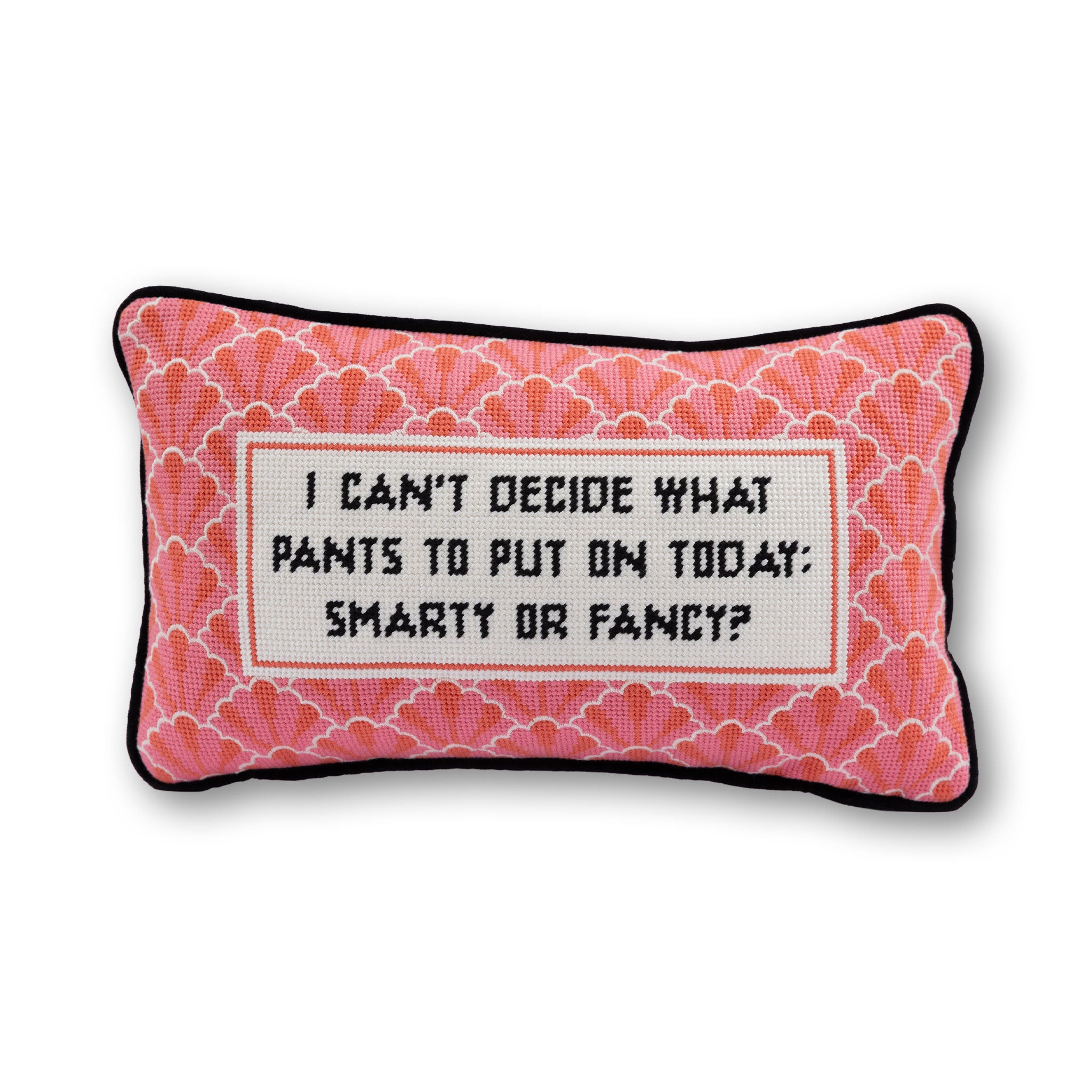 Pants Needlepoint Pillow - Furbish Studio