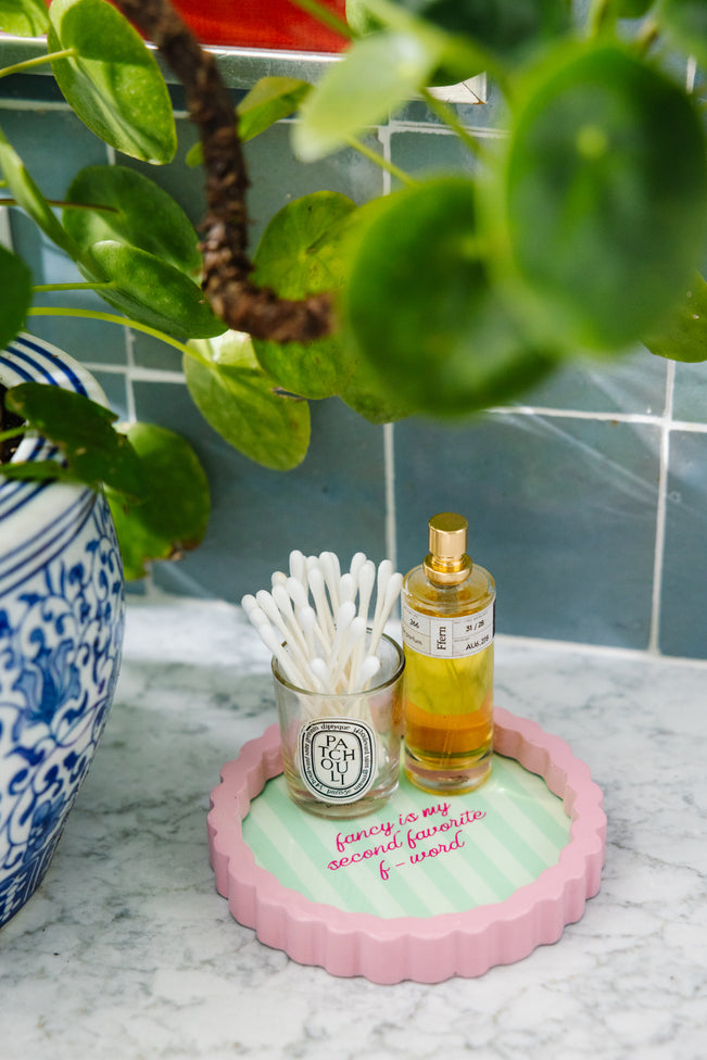 Fancy Small Lacquer Tray - Furbish Studio