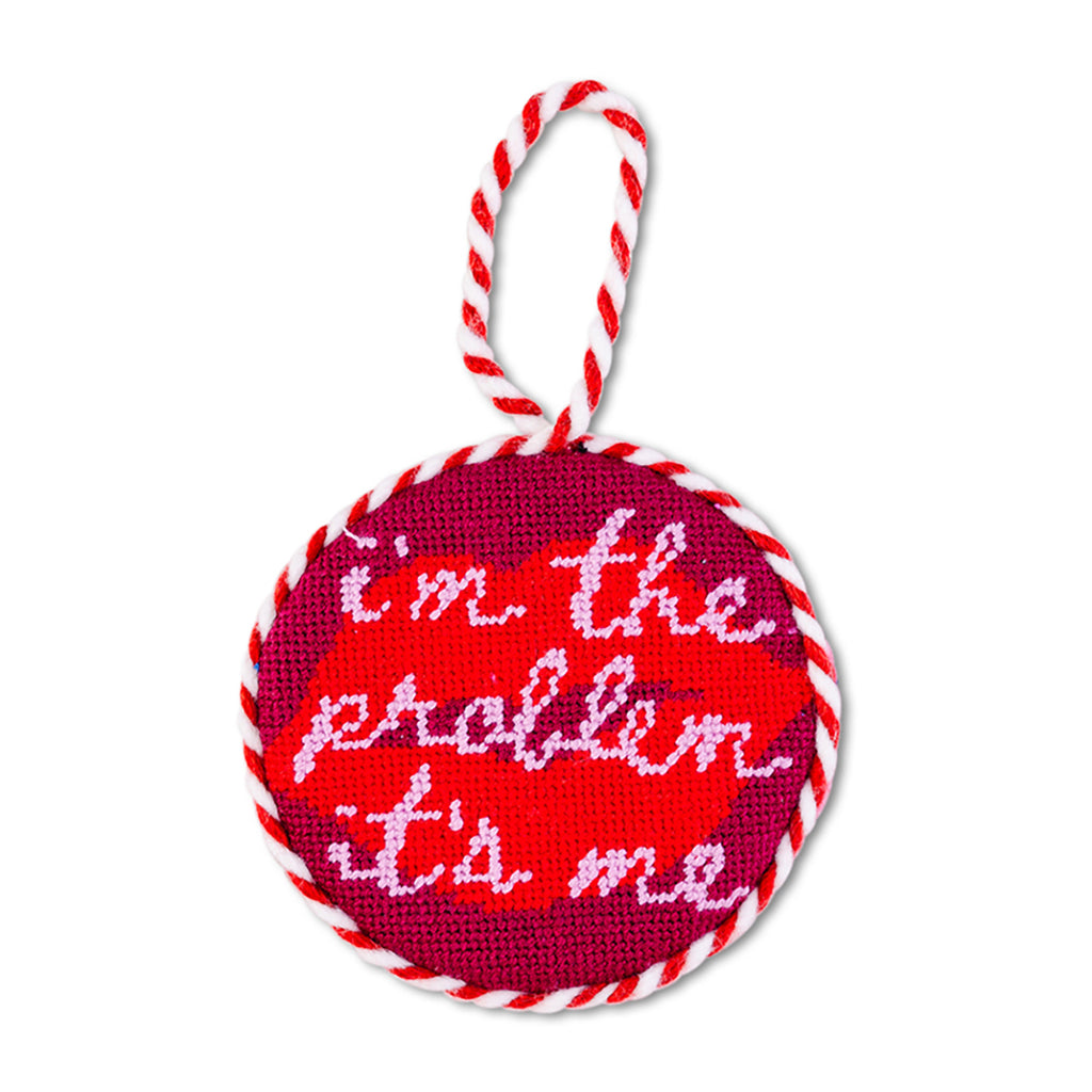 Needlepoint Ornament - It's Me - Furbish Studio