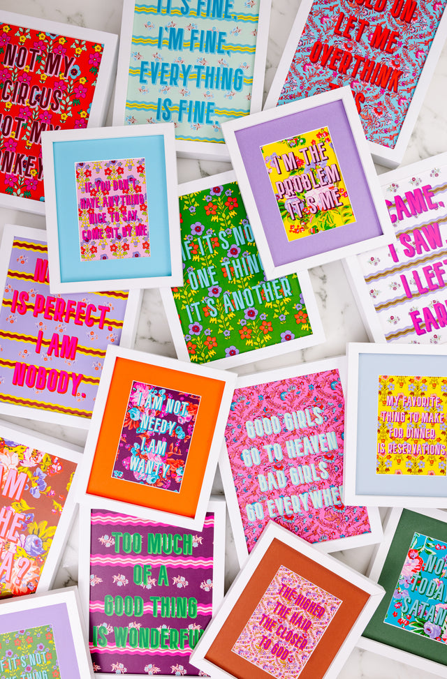 Bold Print - Good Girls - Furbish Studio