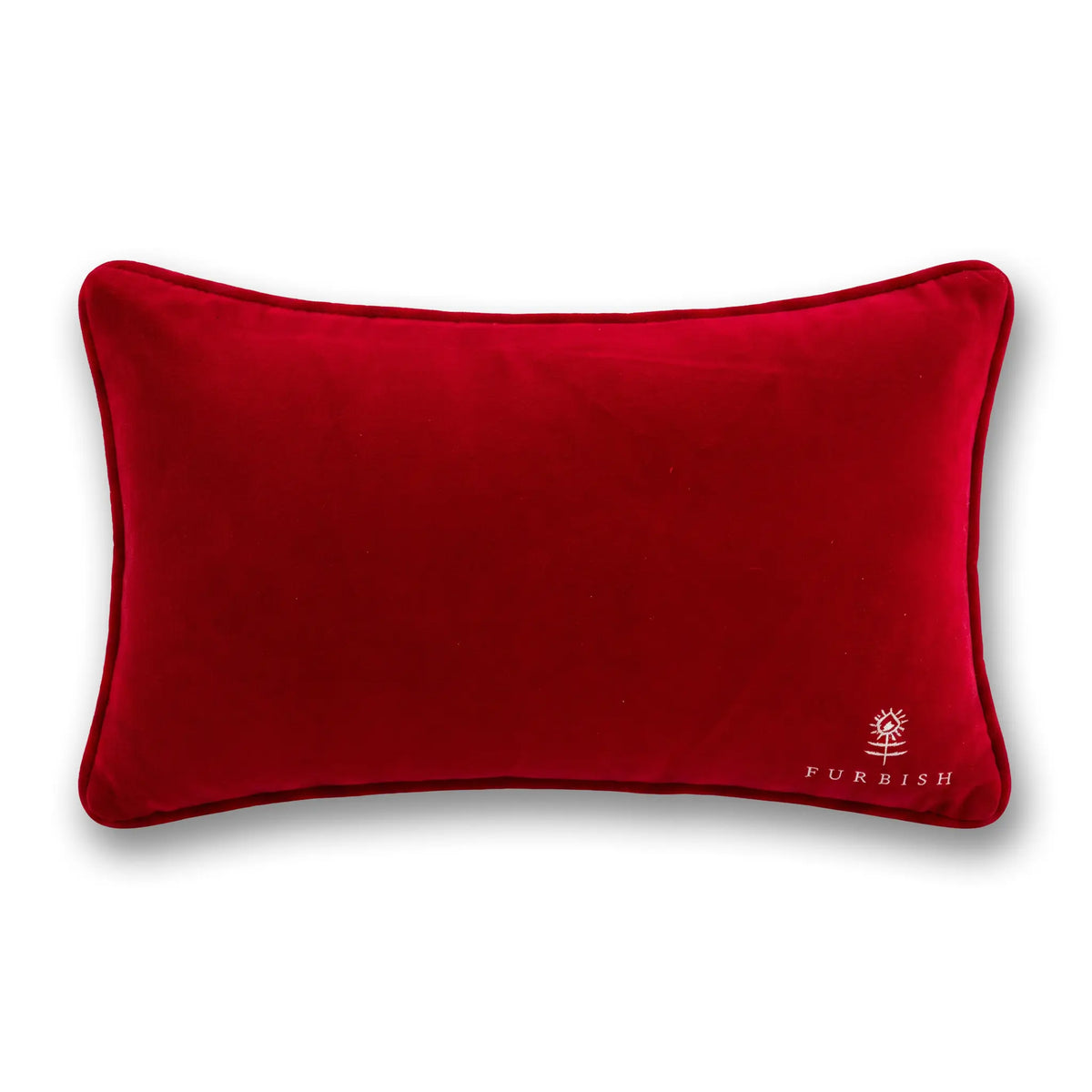 A Tini Bit Merry Needlepoint Pillow - Furbish Studio