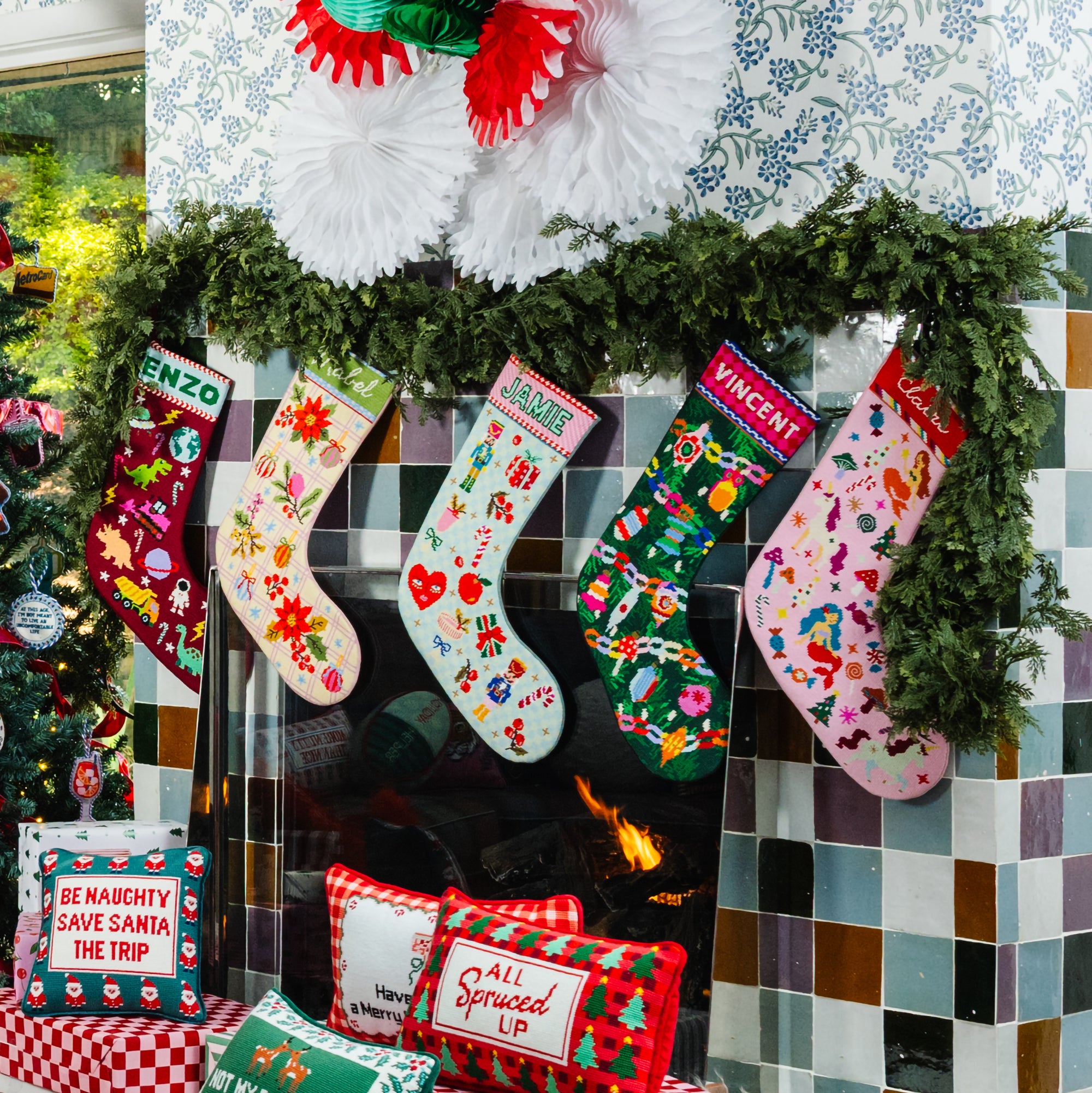 The Personalized Needlepoint Stocking