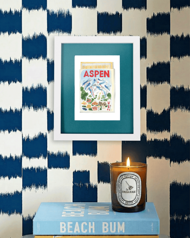Aspen Matchbook Art Print - Furbish Studio
