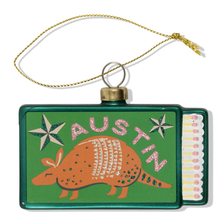 Matchbook Ornament - Austin - Furbish Studio