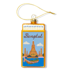 Bangkok Matchbook Ornament - Furbish Studio