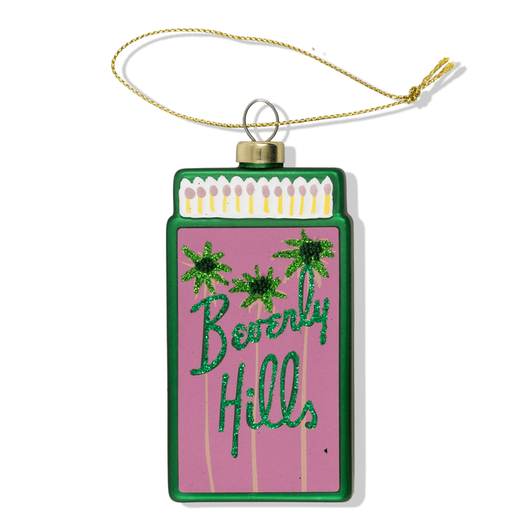 Matchbook Ornament - Beverly Hills - Furbish Studio