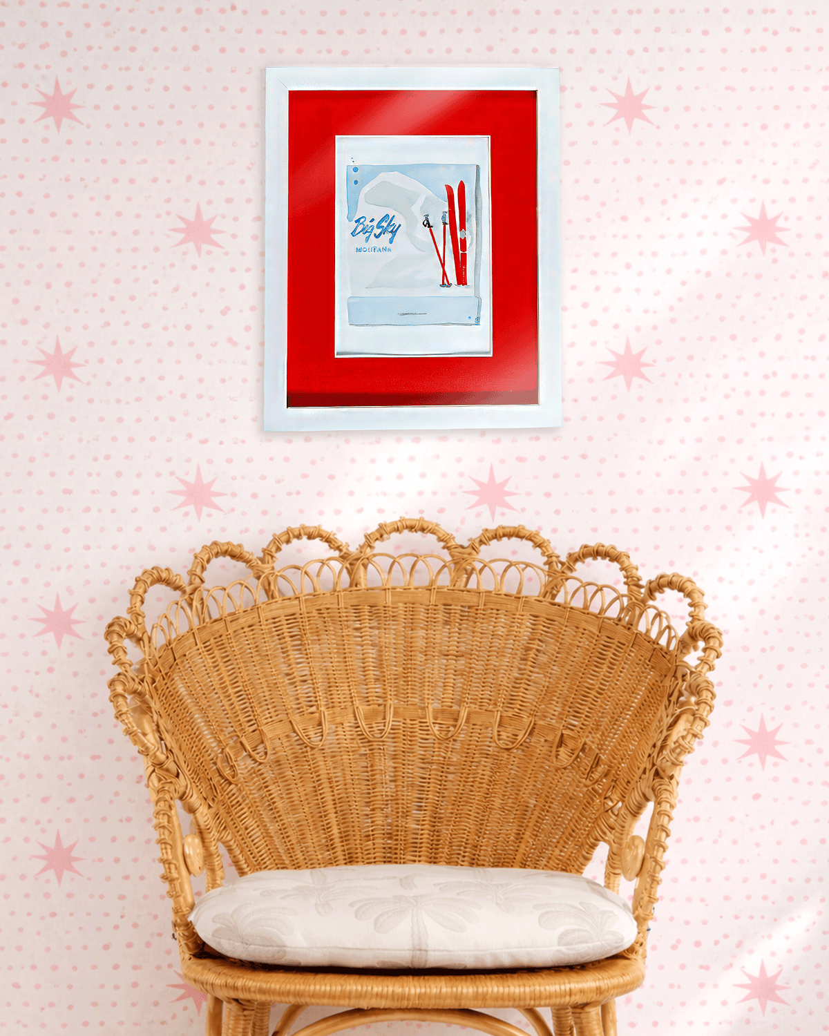 Big Sky Matchbook Art Print - Furbish Studio
